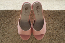 Load image into Gallery viewer, Peeptoe Heels in ROSE QUARTZ