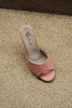 Load image into Gallery viewer, Peeptoe Heels in ROSE QUARTZ